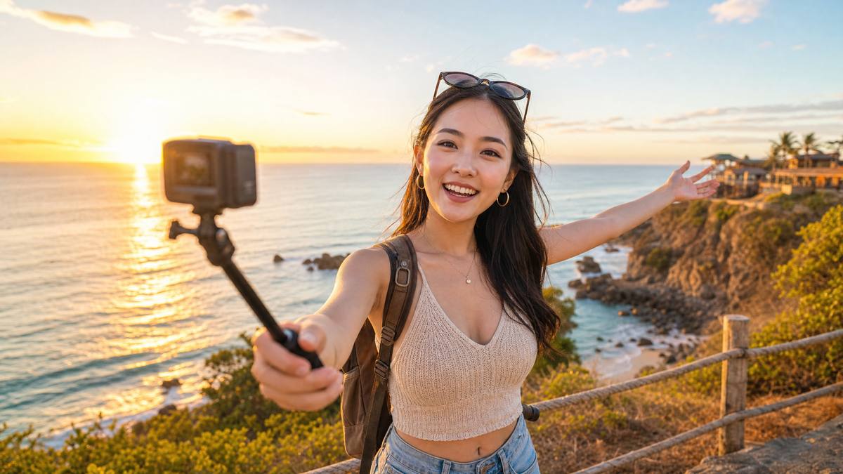 抖映短视频旅行视频日记
